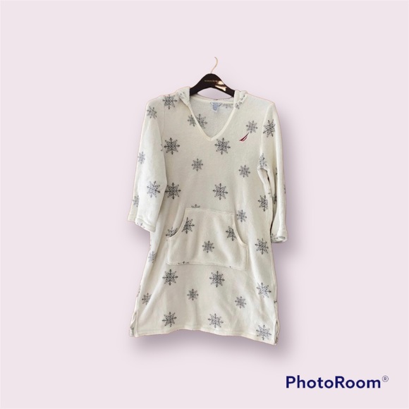 Nautica 3/4 Sleeve Sleepwear Fleece - Picture 1 of 5